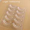 Eyelashes Extension White False Eyelashes Long Cross Eye Makeup Tools White Lashes  for Cosplay