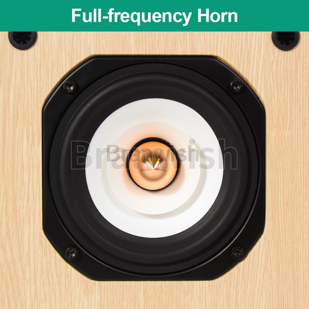 4-дюймовый 25-50 Вт полнодиапазонный динамик 4/8 Ом динамик из березовой древесины Q401 Fever пассивный полочный динамик пара корпусов 84 Гц-20 кГц