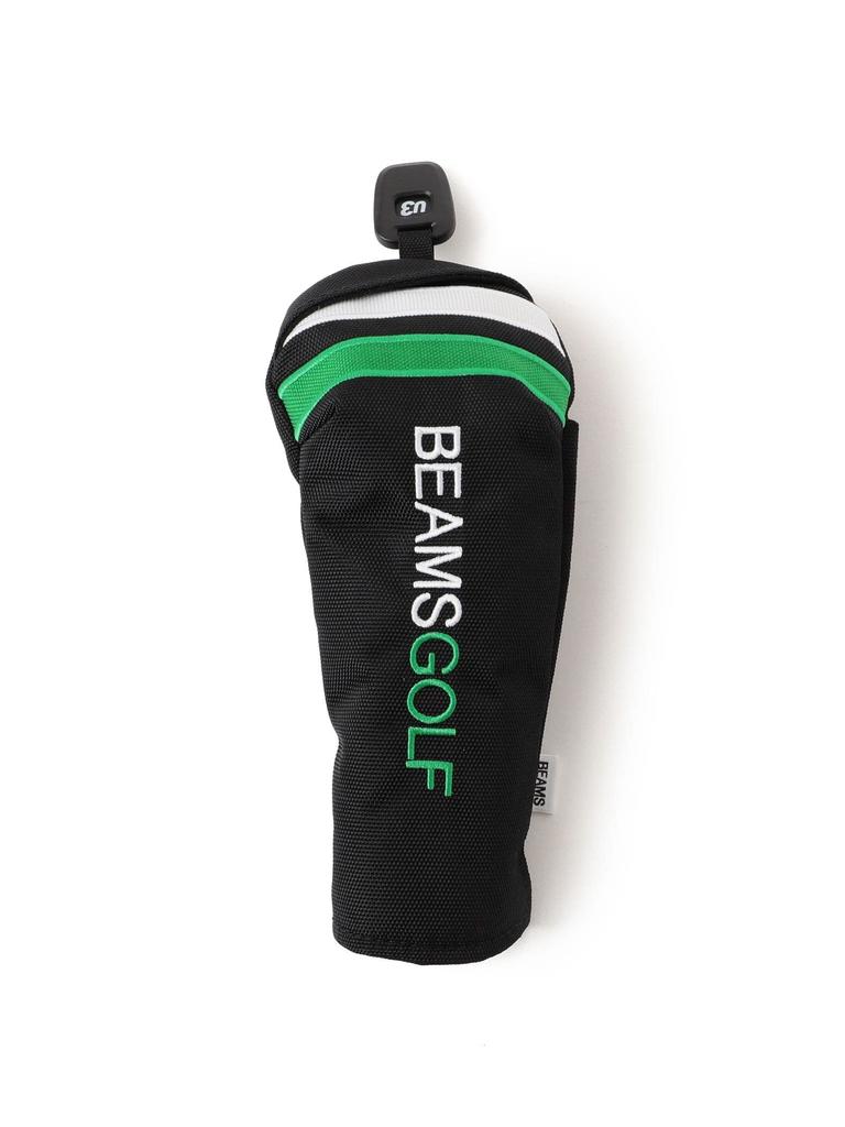 Beams Golf Double Line Headcover (Utility) Black Free 81040129833
