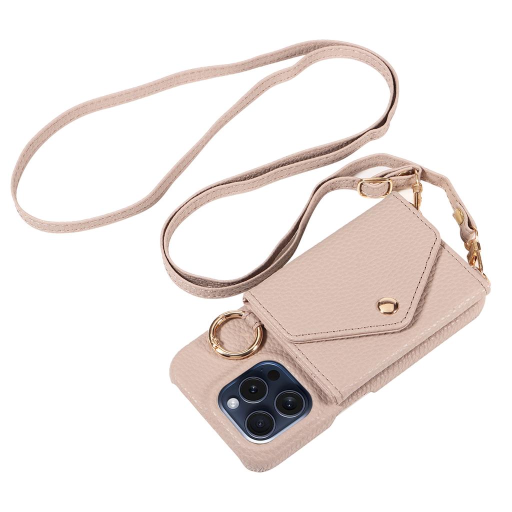 Чехол для телефона Fashion Girl из искусственной кожи для iPhone16 15 14 13 12 11Pro Pro Max Plus7 8 XS XR, устойчивый к падениям, сумка через плечо с зеркалом