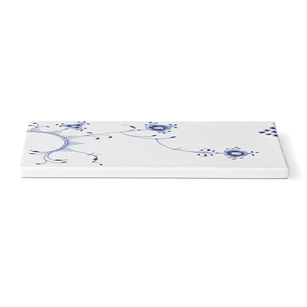 Imported Royal Copenhagen Blue Elements Serving Board Square Plate 18 X 12cm Wedding Gift Present 1028391 [Regular Product]