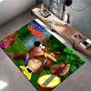 Banjo Bear - Kazui Printed Flannel Non-Slip Rug for Living Room and Bedroom Decor