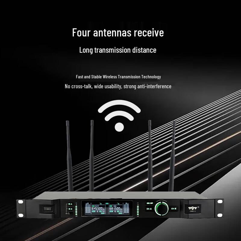 797audio SW812 Беспроводная система с двумя гарнитурами/петличными микрофонами (Китайская версия)