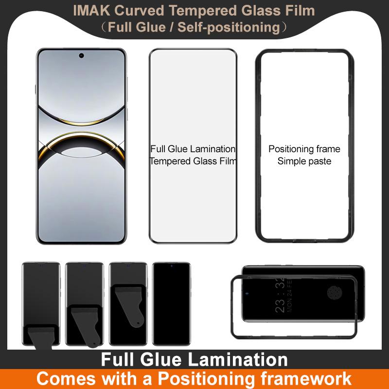 Для OPPO Find X8 Pro 5G Glass IMAK 3D изогнутая полноэкранная закаленная стеклянная пленка