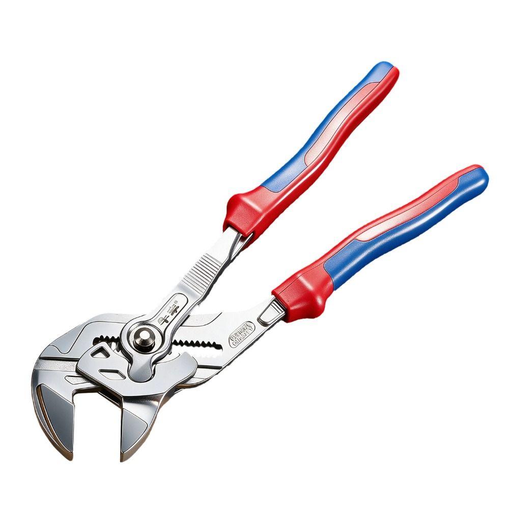 Adjustable Clamp Water Pump Pliers Eagle Beak Design Large Opening Pipe Clamp Household Repair