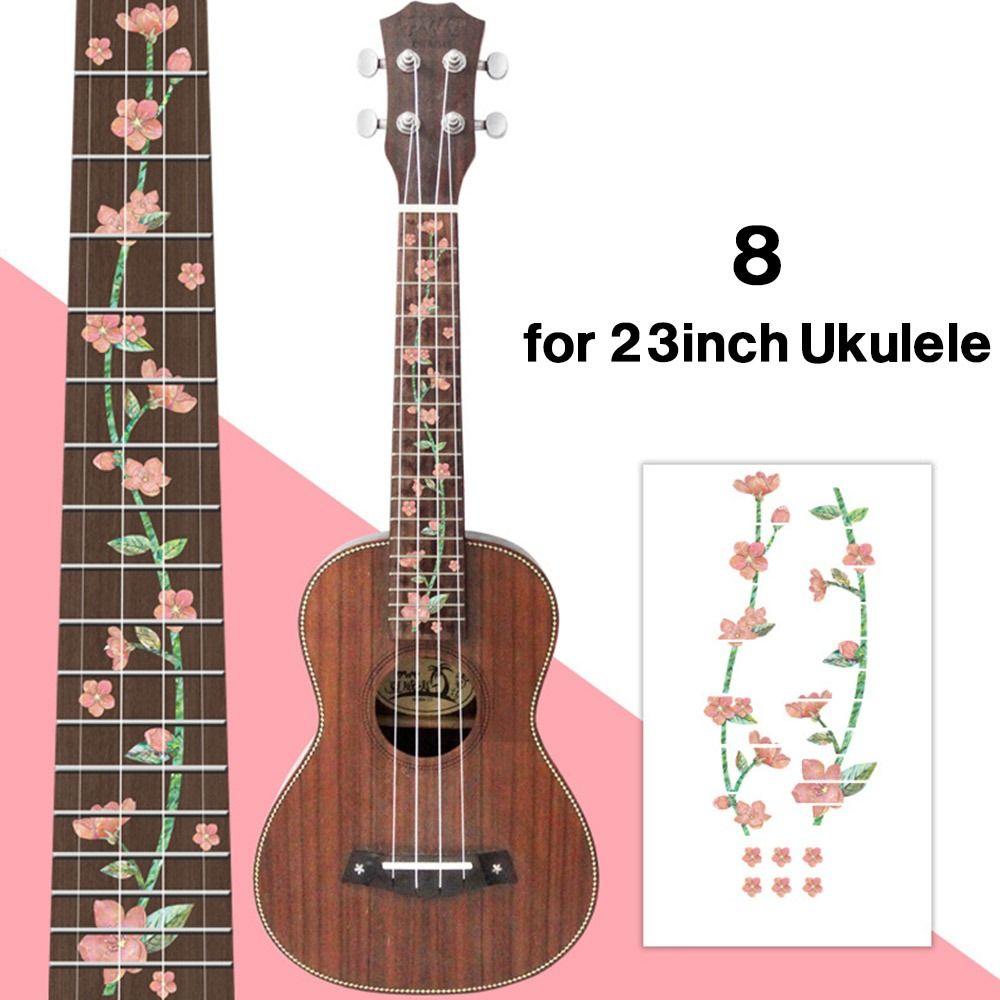 Украшения, аксессуары для гитары, ультратонкие наклейки, наклейка на гриф, инкрустация крестом, наклейки