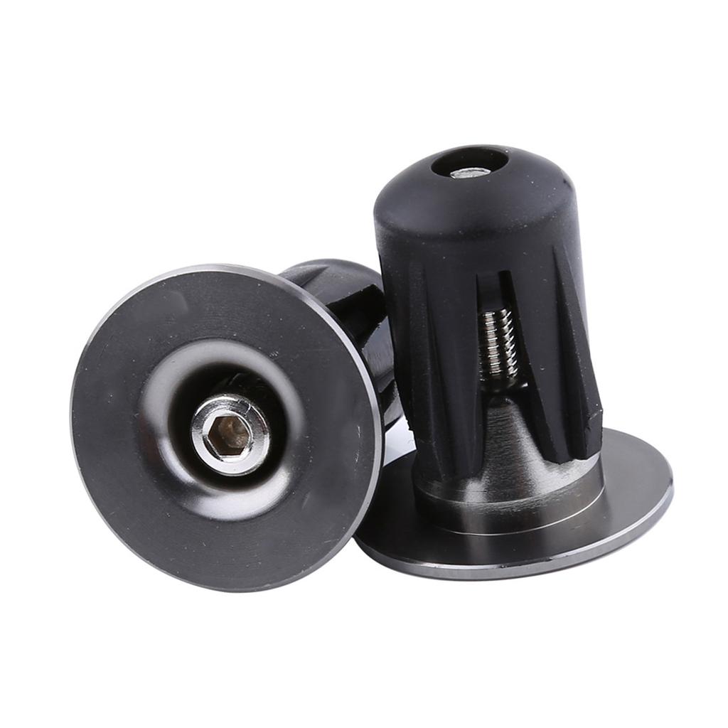 2 шт. цветные алюминиевые велосипедные рули, ручки, заглушки, колпачки