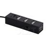 Мини 4 порта USB 2.0 концентратор USB порт с выключателем питания для ноутбука ПК компьютер ноутбук аксессуар