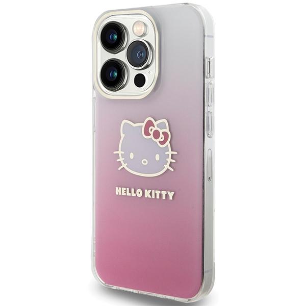 Etui do iPhone 14 Pro Max Hello Kitty Gradient Electrop Różowe