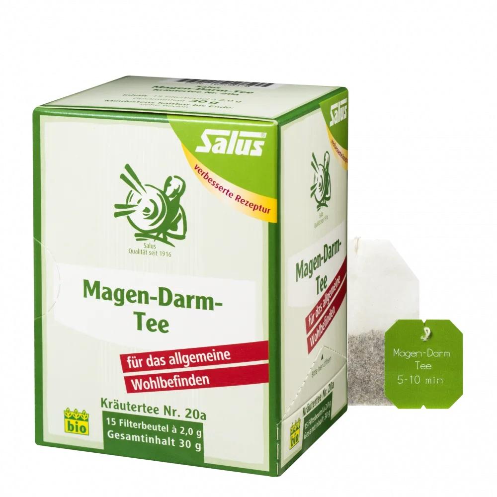 Zalus Gastrointestinal Health Herbal Tea 15 Tea Bags Nr.20a 30g