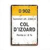 2D Flat 1pcRetro Metal Art For Garage Workshop Office Basement Pub