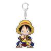 One Piece брелок аниме периферийный акриловый кулон, украшение из мультфильма Луффи Солон, студенческий рюкзак кулон