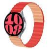 Силиконовый ремешок 20 мм 22 мм для часов Samsung Galaxy watch 6/4/5 pro/3/active 2 amazfit браслет с магнитной петлей HUAWEI watch GT 2e 3 Band