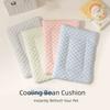 Breathable Hamster Cooling Mat Soft Hamster Nest Mat Portable Guinea Pig Bed Pad  Cage Mat