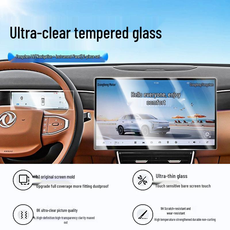 Защитная пленка для экрана навигации Dongfeng Fengshen L8