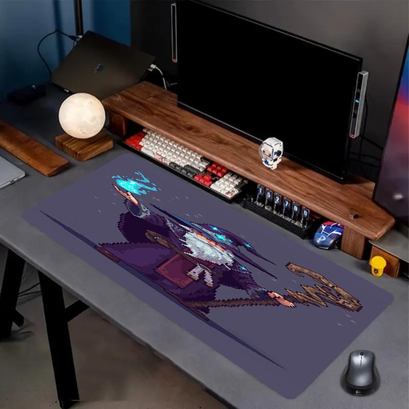 Wizard Theme Mouse Pad, Non Slip Rubber Base, Multifunctional Office & Home Decor, Perfect for Workspace Personalization.