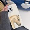 Белый конь Телефон Силиконовый противоударный чехол Для IPhone 15 17 16 14 13 12 11 Pro Max 17 Air Phone Мягкий защитный чехол