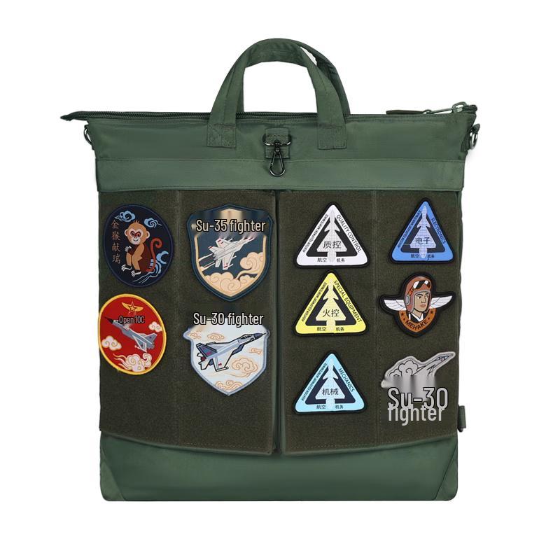 Water-Resistant Tactical Pilot Shoulder Bag