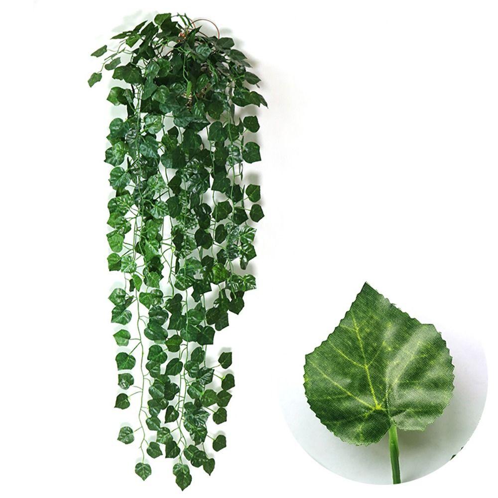 Home Decor Trailing Foliage Greenery Artificial Hanging Plants Fake Leaves