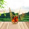3pcs Retro Storage Box Handmade Fruit Basket Gift Packaging Basket  Mid Autumn Festival