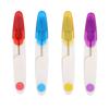 4 Pcs Thread Snips Small Compact U Shaped Fabric Scissors Embroidery Scissors with Cover for DIY