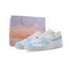 Nike Air Force 1 Низкие, износостойкие, для скейтбординга, мужские, Бело-синие CW2288-111(Team41-S-BOX)