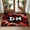 Depeche Mode Design Crystal Velvet Rug Soft Decorative Mat for Bedroom Entrance