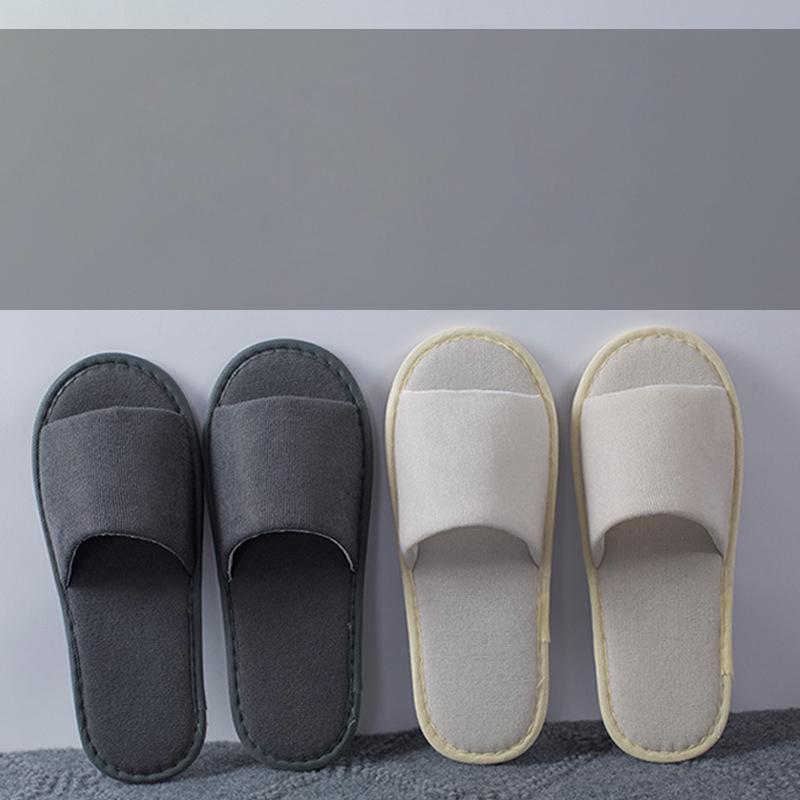 10 Pairs Disposable Slippers Men Business Travel Passenger Shoes Home Soft Slipper Hotel Beauty Club Washable Shoes Slippers