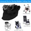 Foldable Wheelchair Dustproof & Water-Resistant Storage Cover for Outdoor, Sun Protection, Folding Table & Chairs