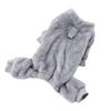 Puppy Fleece Clothes For Small Medium Dogs Warm With D-ring Pet Jumpsuit Chihuahua French Bulldog Yorkshire Winter Costume Coat