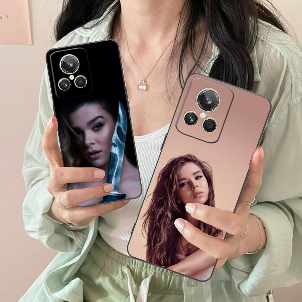 Матовый ТПУ чехол для мобильного телефона Hailee Steinfeld для Realme GT 8 Neo Pro C75 73 71 C67 65 C55 53 C35 31 C20 15 Цветная обложка