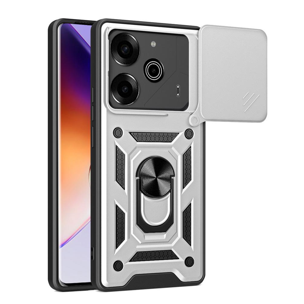 Защитный чехол для камеры Tecno POVA 6 Pro Pova6 TECNO POVA 5 Armor Hybrid Ring Back Cover
