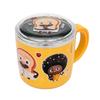 Bread Barbershop Lid Cup Stainless Steel PN301, Orange, 1 Pc., Popular Korean Parenting Items