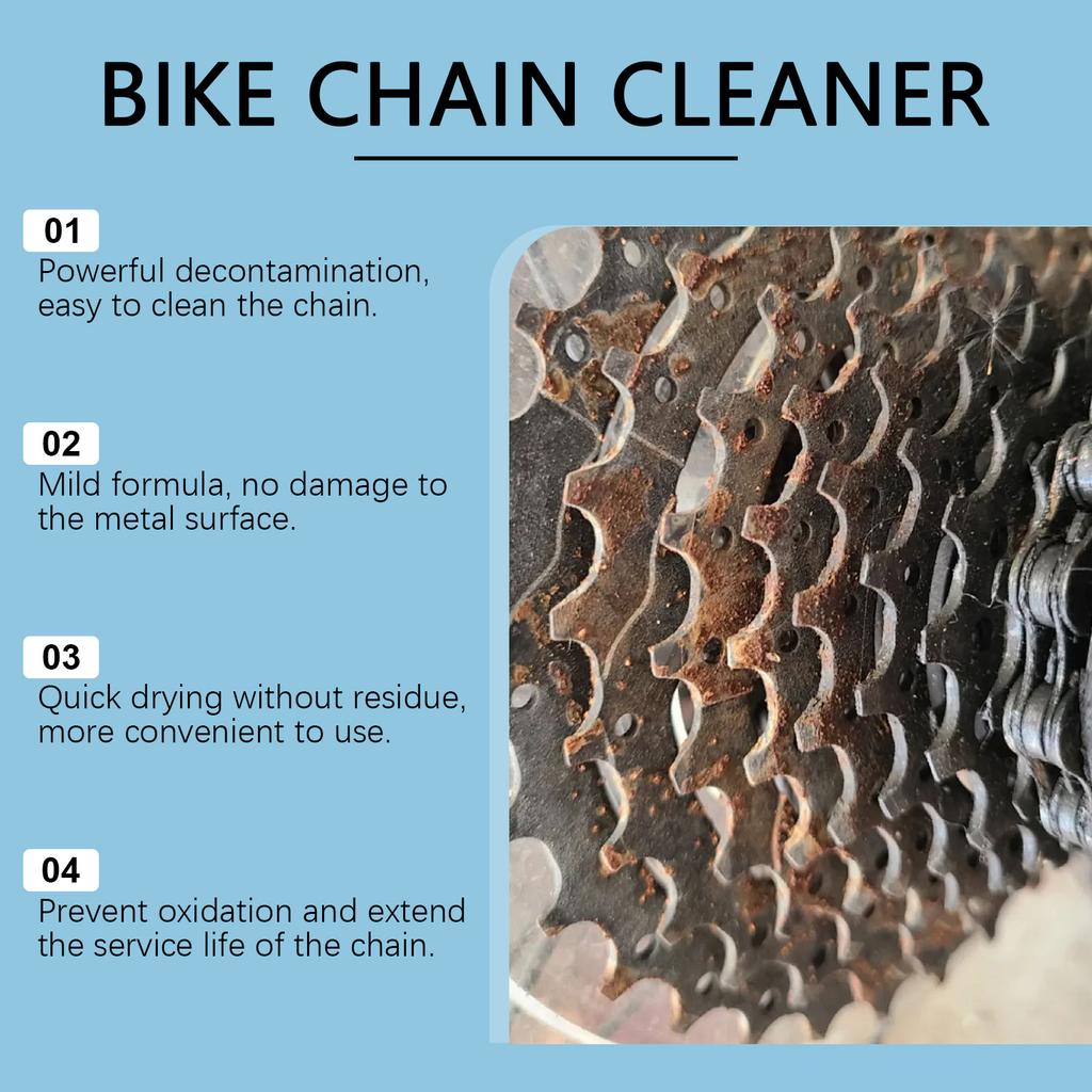 Rayhong 120 мл Антикоррозийный Очиститель Велосипедной Цепи Спрей Восстановление Ржавчины Автомобиля Очистка Уход Удаление Ржавчины