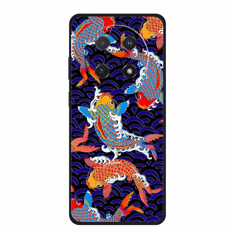 3D Тисненый Чехол Для Huawei Nova 14i Чехол Для Телефона Coque Цветы Силиконовый Мягкий Задний Чехол Для Huawei Nova 13i Y91 12i Чехол Funda Para