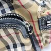 [Pre-Owned] Vintage Check Large Capacity Leather Backpack - Very Good #15AD4F4