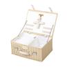 S'more Multi-Purpose Storage Box, Picnic Basket, Spice Box, Picnic, Outdoor, Cap Storage Box (Piquette)