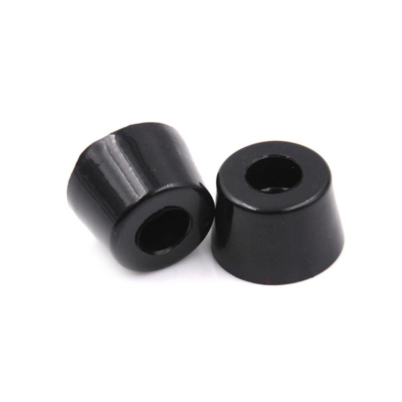 10 шт., черные конические утопленные резиновые ножки, бамперы, размеры 21 x 15 мм