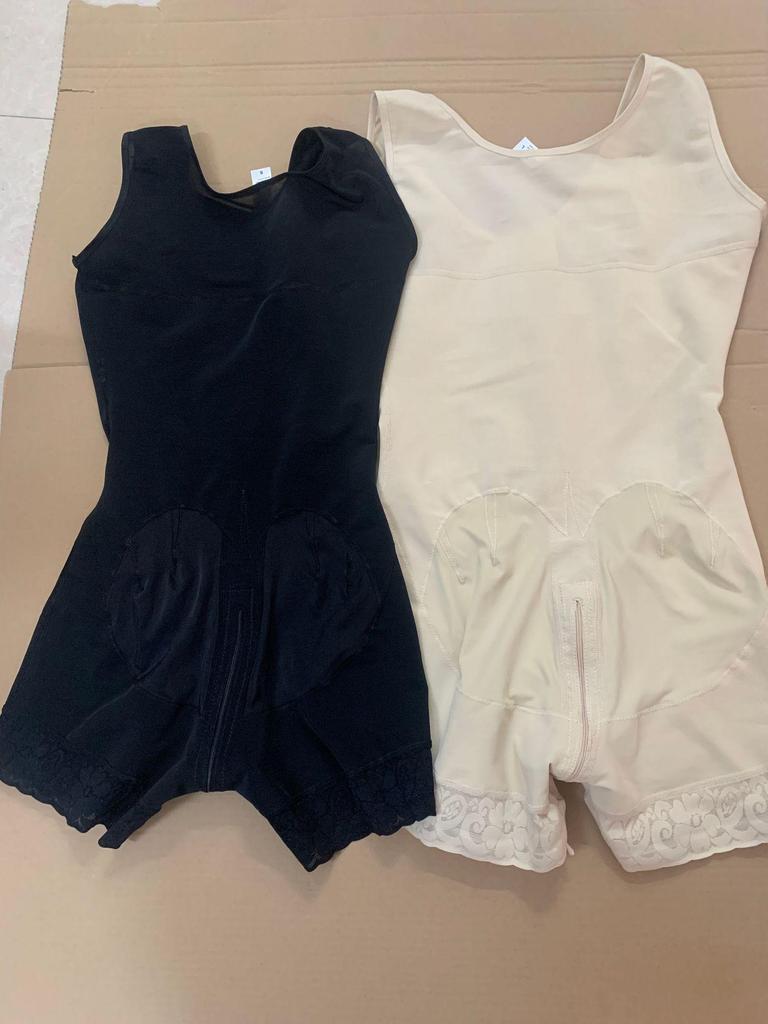 2024 Трансграничный боди для коррекции фигуры по всему телу с застежкой-молнией в области промежности