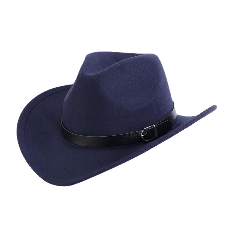 Cowboy Hats Fedora Hat For Men And Woman Winter And Autumn Felt Hat Jazz Hat