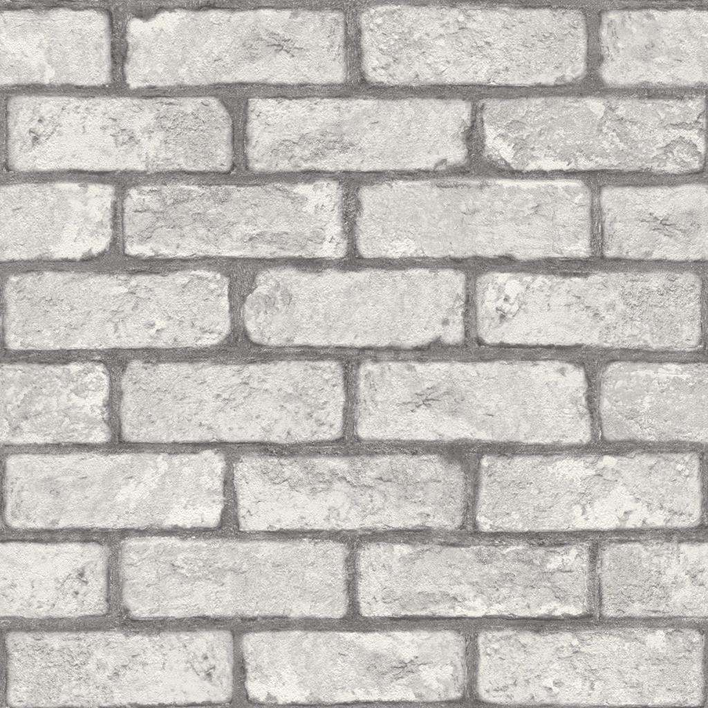 Gray 3D stone vinyl paper wallpaper for the wall