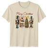 Merry Christmas Nutcracker Ballerina Holidays Christmas Unisexs Unisexs Graphic Tee
