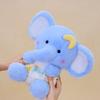 Новая плюшевая игрушка-кукла слоненок, компания слонов, успокаивающая подушка-кукла, детский подарок на день рождения