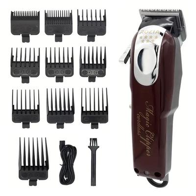 Универсальная перезаряжаемая машинка для стрижки волос с гравировкой масляной головки - Полностью автоматическая, электрическая, салонного класса