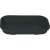 TRUSCO Square Resin Magnet Tray Black TAMT-1424-BK