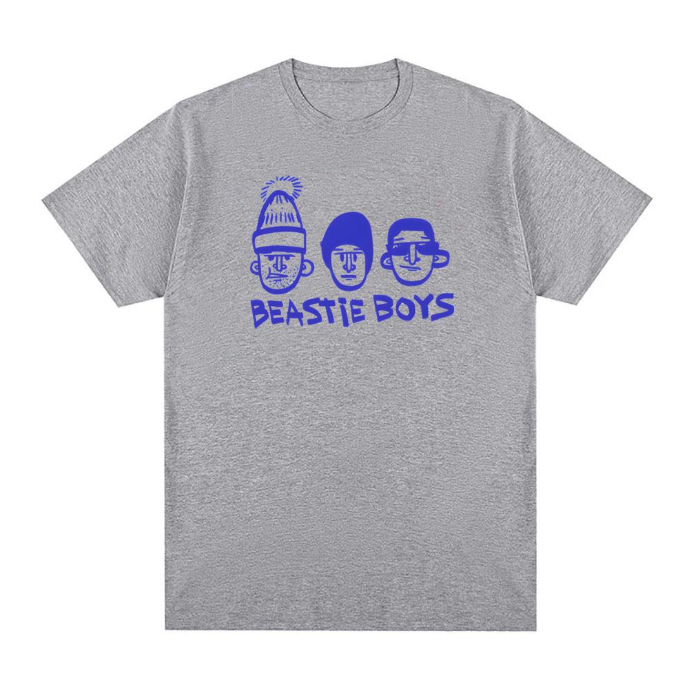 Beastie Boys logo TShirt 2026 Summer Comfortable Harajuku Tee High Quality Graphic Printing TEE 100cotton Casual Round Neck