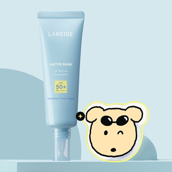 LANEIGE Water Bank UV Barrier Sunscreen 50ml Promotion (+ Kamja Smart Talk)