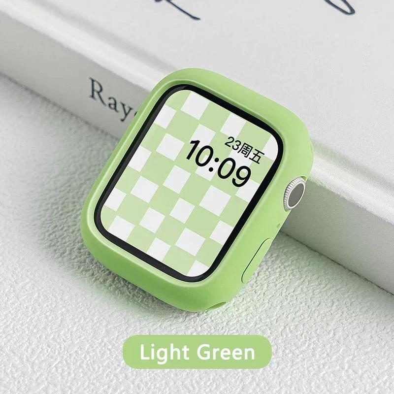 Силиконовый чехол Candy для Apple Watch 10 Case 46мм 42мм 41мм 45мм 49мм Ultra 44мм 40мм Защитный бампер iWatch series 9 8 7 6 Se