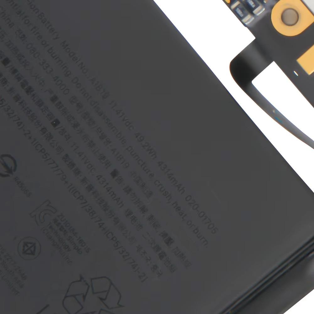 Перезаряжаемая литиевая батарея для Macbook A1706 MLH12 MLUQ2 A1819, батарея для ноутбука 4314 мАч, с инструментами