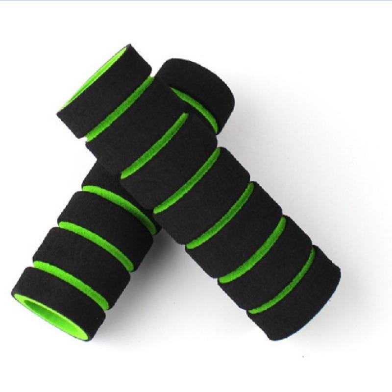 Bicycle Bamboo Shaped Sponge Handle Cover Mountain Bike Shock Absorber Handle Gloves Bicycle Soft Handle Cover Riding Equipment